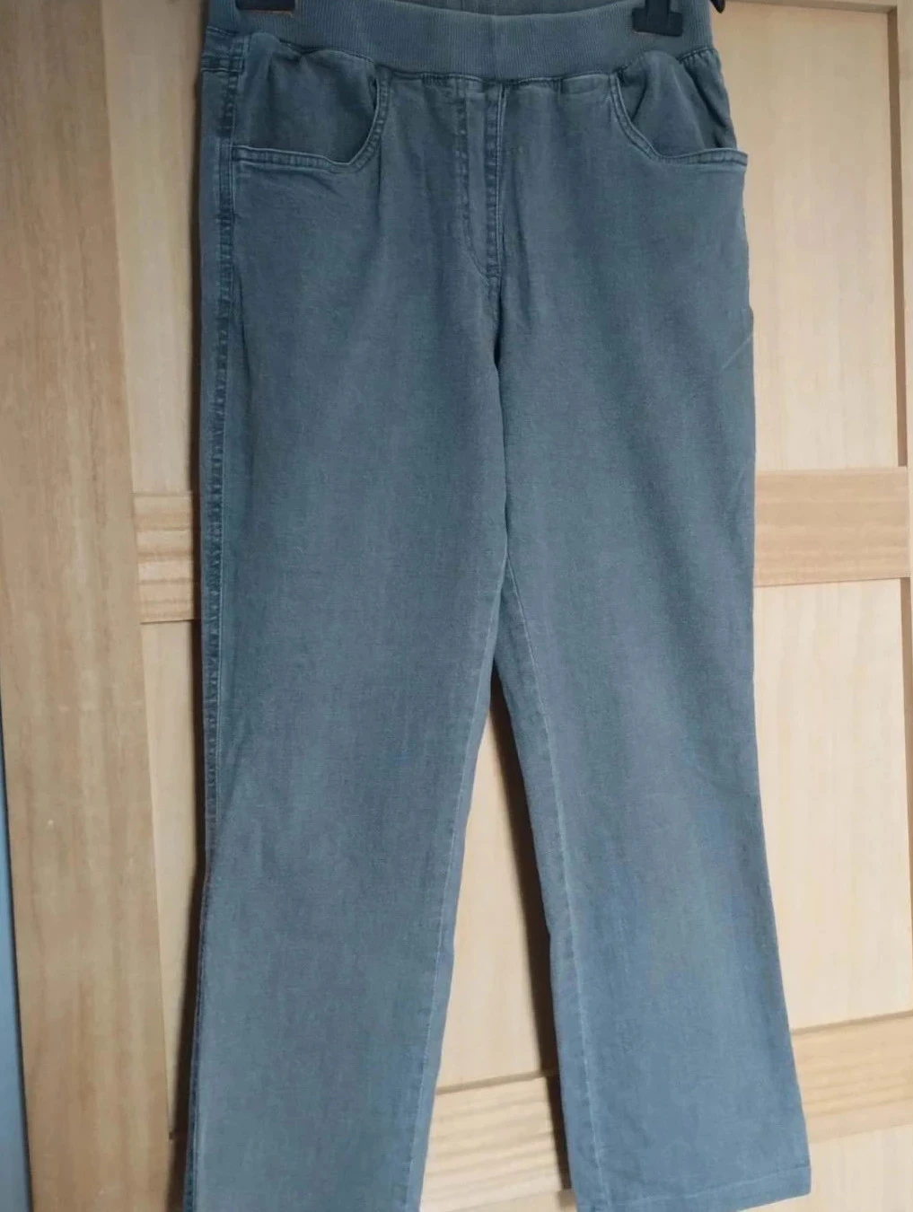 Grijze soepele broek met elastische taille, Blancheporte T40 – photo 2